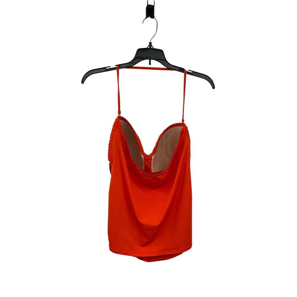 La Blanca Tankini Top Swimsuit Womens 12 Used Orange - Picture 13 of 13